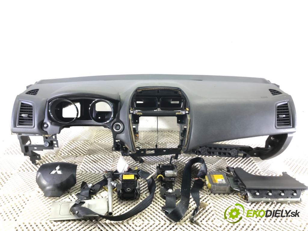 MITSUBISHI ASX (GA_W_) 2009 - 2022    1.8 DI-D 110 kW [150 KM] olej napędowy 2010 - 2022  Palubná doska silentbloku pasy senzor airbag 