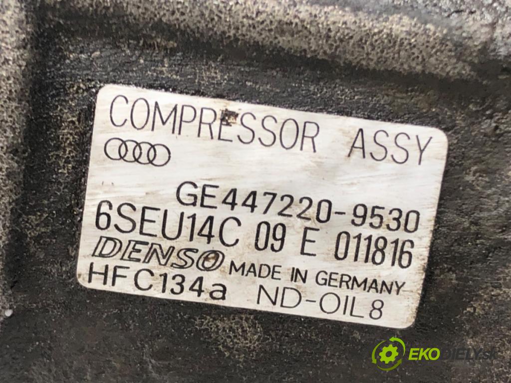 AUDI A4 B6 Avant (8E5) 2000 - 2005    1.9 TDI 96 kW [130 KM] olej napędowy 2001 - 2004  Kompresor klimatizácie 447220-9530 (Kompresory klimatizácie)