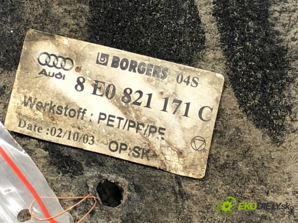 AUDI A4 B6 Avant (8E5) 2000 - 2005    1.9 TDI 96 kW [130 KM] olej napędowy 2001 - 2004  podblatník levý přední část 8E0821171C
