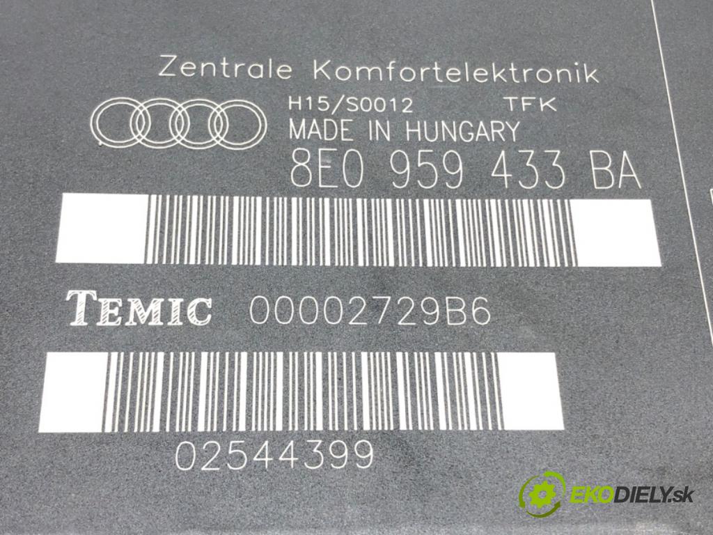 AUDI A4 B6 Avant (8E5) 2000 - 2005    1.9 TDI 96 kW [130 KM] olej napędowy 2001 - 2004  Modul komfortu 8E0959433BA (Moduly komfortu)