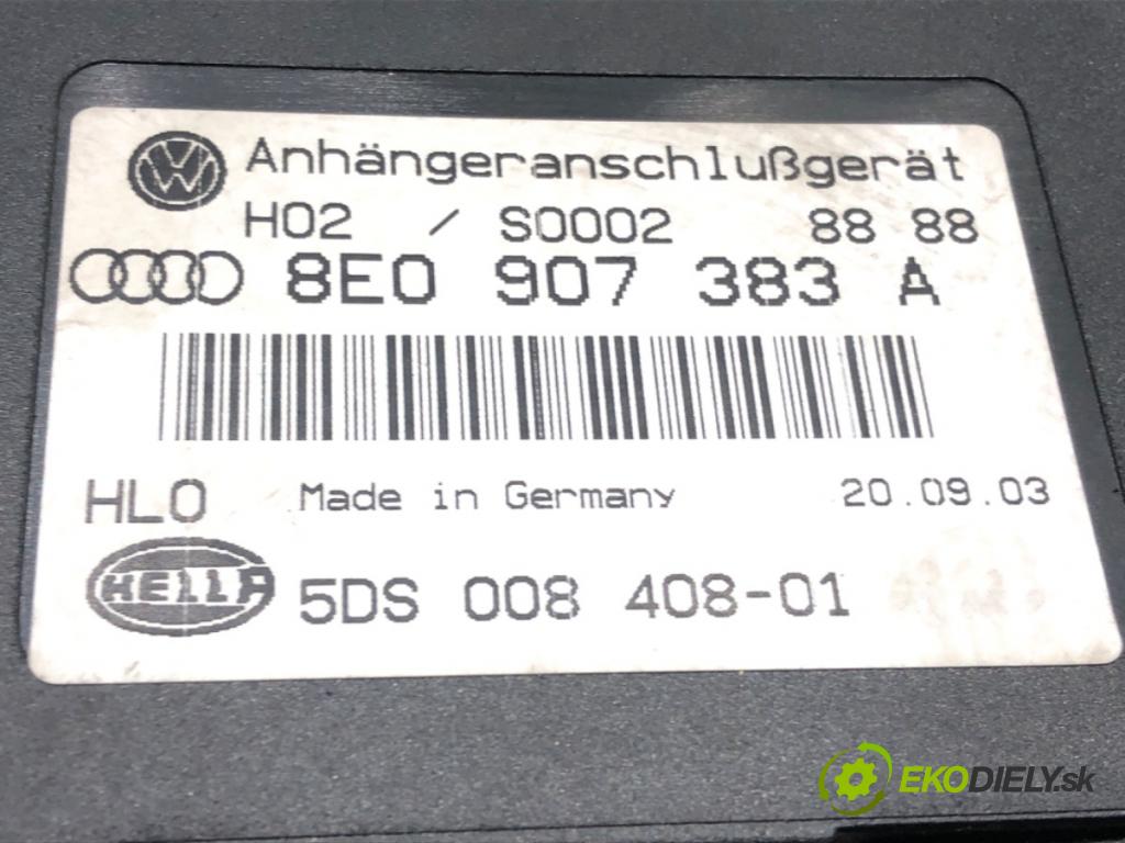 AUDI A4 B6 Avant (8E5) 2000 - 2005    1.9 TDI 96 kW [130 KM] olej napędowy 2001 - 2004  Modul ťažného oka 8E0907383A (Ostatné)