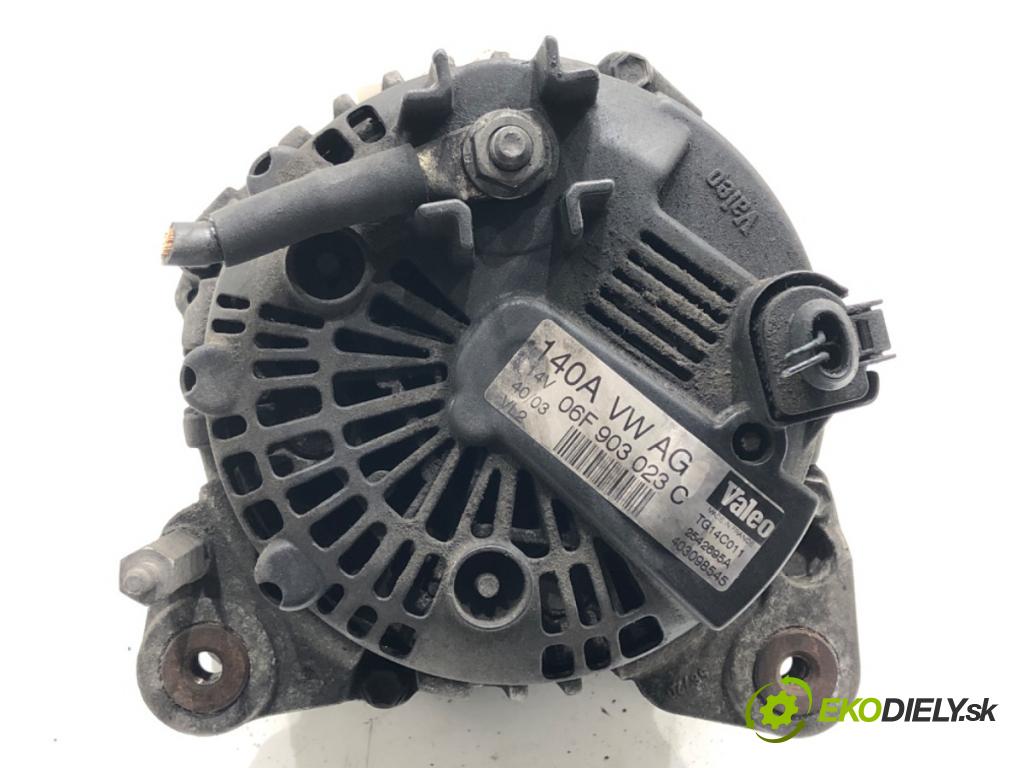 AUDI A4 B6 Avant (8E5) 2000 - 2005    1.9 TDI 96 kW [130 KM] olej napędowy 2001 - 2004  Alternátor 06F903023C (Alternátory)
