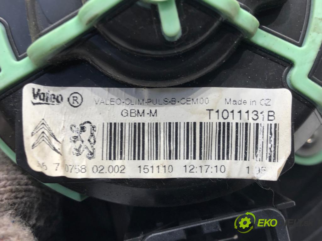 CITROEN C4 II (NC_) 2009 - 2022    1.6 VTi 120 88 kW [120 KM] benzyna 2009 - 2016  topení T1011131B