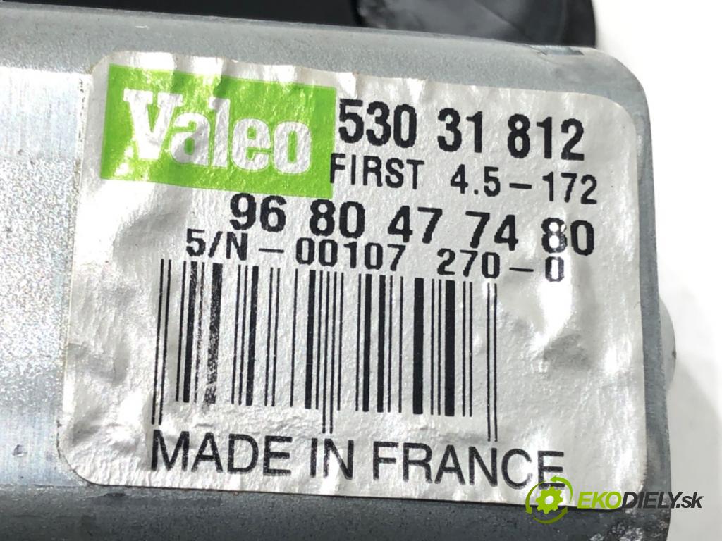 CITROEN C4 II (NC_) 2009 - 2022    1.6 VTi 120 88 kW [120 KM] benzyna 2009 - 2016  motor stěračů zadní část 9680477480