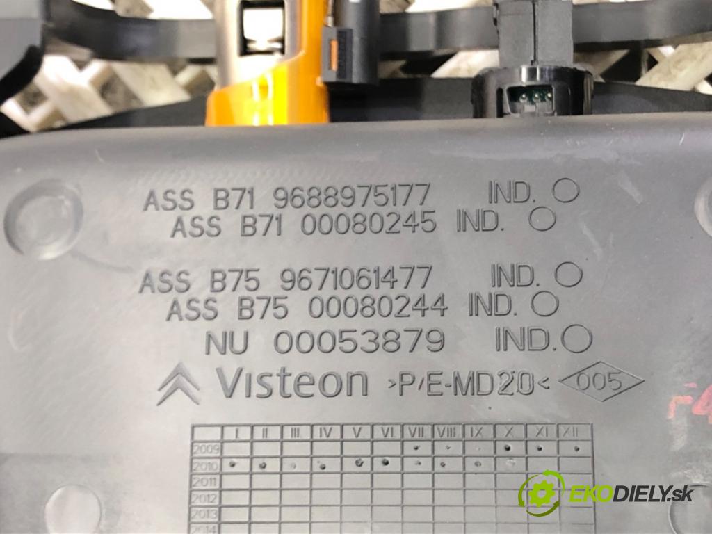 CITROEN C4 II (NC_) 2009 - 2022    1.6 VTi 120 88 kW [120 KM] benzyna 2009 - 2016  Lakťová opierka  (Lakťové opierky)