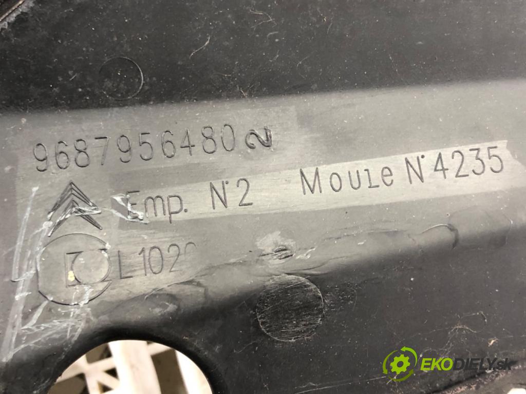 CITROEN C4 II (NC_) 2009 - 2022    1.6 VTi 120 88 kW [120 KM] benzyna 2009 - 2016  Torpédo, plast pod čelné okno 9687956480 (Torpéda)