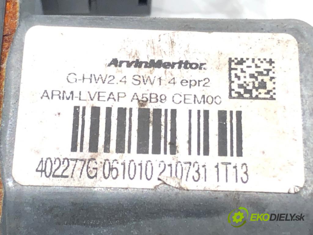 CITROEN C4 II (NC_) 2009 - 2022    1.6 VTi 120 88 kW [120 KM] benzyna 2009 - 2016  mechanismus okna levý přední část 402277G