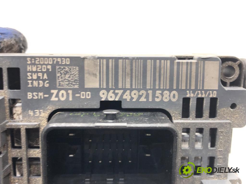 CITROEN C4 II (NC_) 2009 - 2022    1.6 VTi 120 88 kW [120 KM] benzyna 2009 - 2016  Modul BSM 9674921580 (Ostatné)