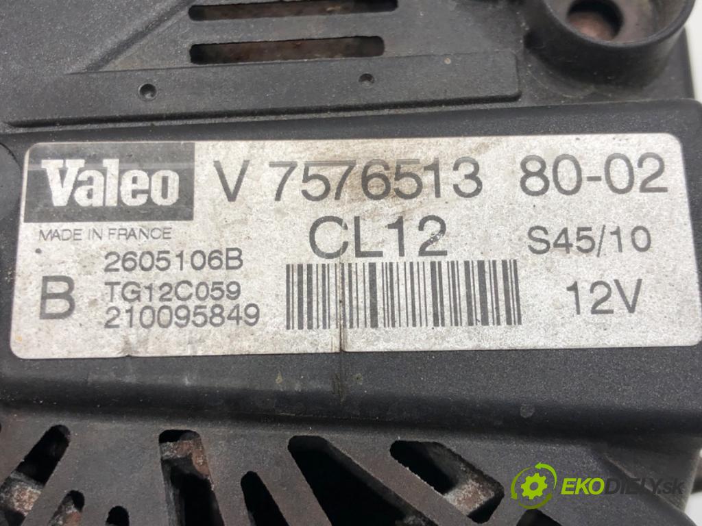 CITROEN C4 II (NC_) 2009 - 2022    1.6 VTi 120 88 kW [120 KM] benzyna 2009 - 2016  Alternátor V7576513 (Alternátory)