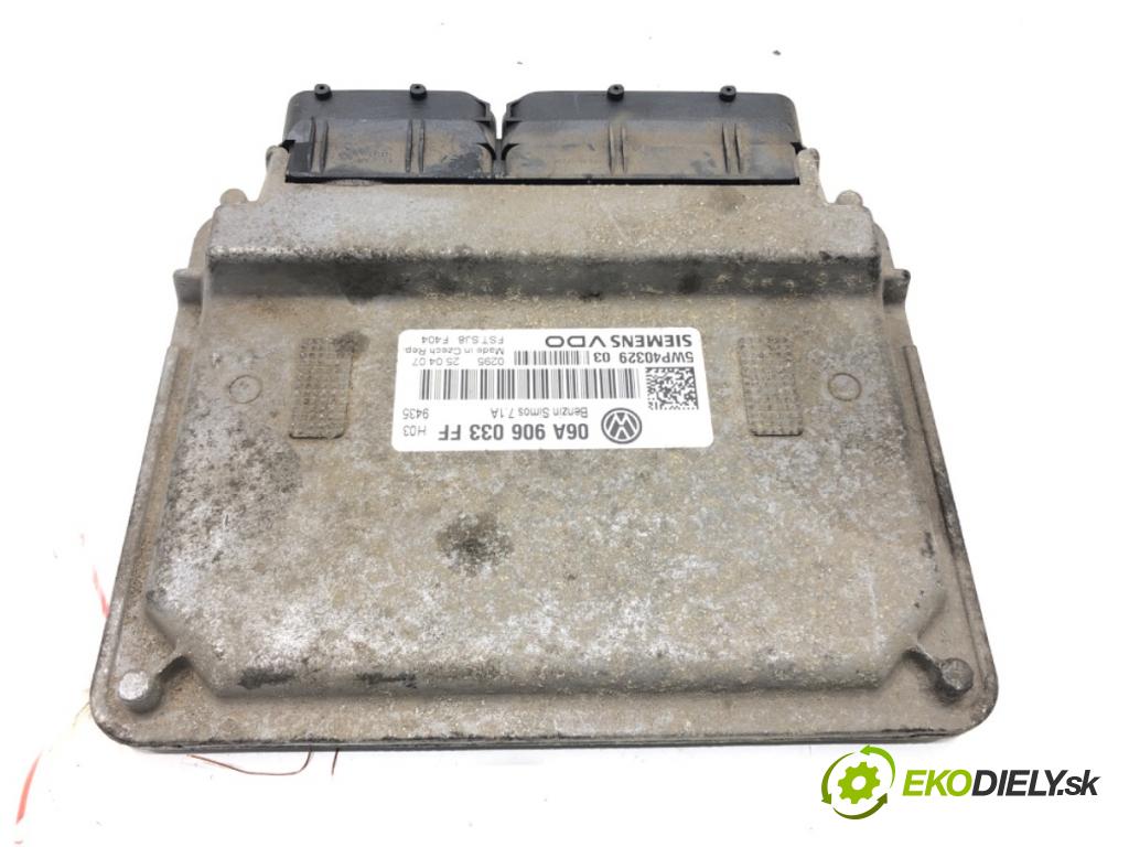 SEAT LEON (1P1) 2005 - 2013    1.6 75 kW [102 KM] benzyna 2005 - 2012  riadiaca jednotka Motor 06A906033F (Riadiace jednotky)