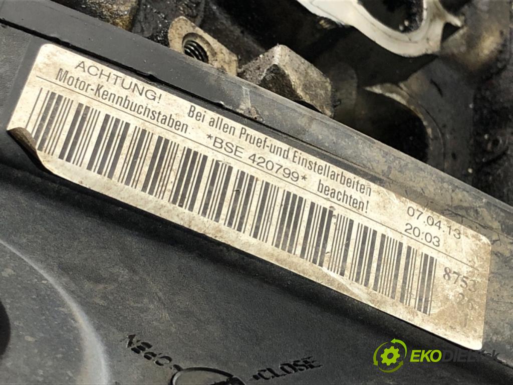 SEAT LEON (1P1) 2005 - 2013    1.6 75 kW [102 KM] benzyna 2005 - 2012  motor BSE (Motory (kompletní))