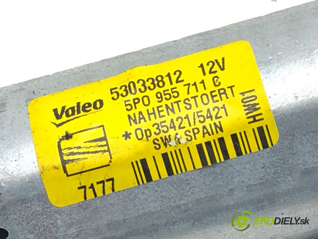 SEAT LEON (1P1) 2005 - 2013    1.6 75 kW [102 KM] benzyna 2005 - 2012  motor stěračů zadní část 5P0955711C