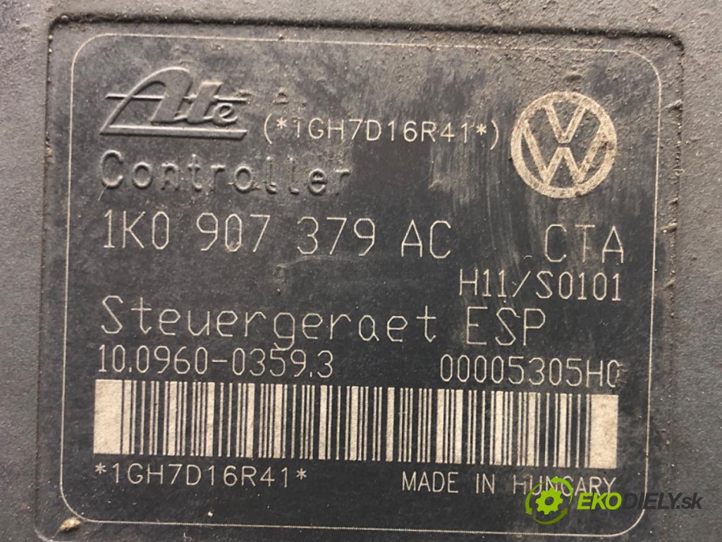 SEAT LEON (1P1) 2005 - 2013    1.6 75 kW [102 KM] benzyna 2005 - 2012  Pumpa ABS 1K0614517AF 1K0907379AC (Pumpy ABS)