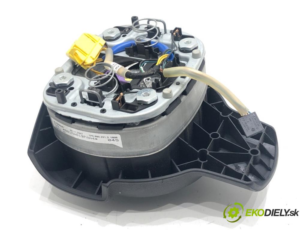 SEAT LEON (1P1) 2005 - 2013    1.6 75 kW [102 KM] benzyna 2005 - 2012  AirBag volantu 1P0880201D (Airbagy)