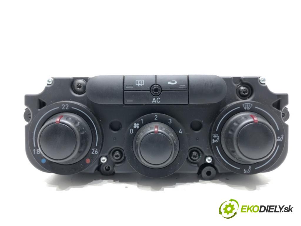 SEAT LEON (1P1) 2005 - 2013    1.6 75 kW [102 KM] benzyna 2005 - 2012  Panel ovládania kúrenia  (Prepínače, spínače, tlačidlá a ovládače kúrenia)