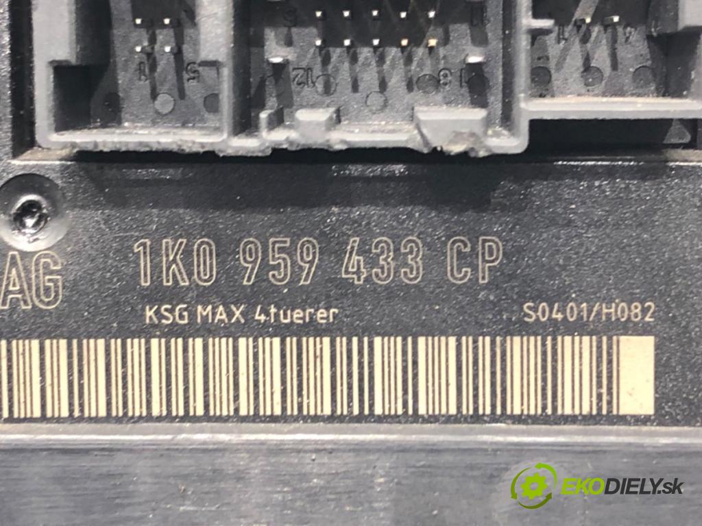 SEAT LEON (1P1) 2005 - 2013    1.6 75 kW [102 KM] benzyna 2005 - 2012  Modul komfortu 1K0959433CP (Moduly komfortu)