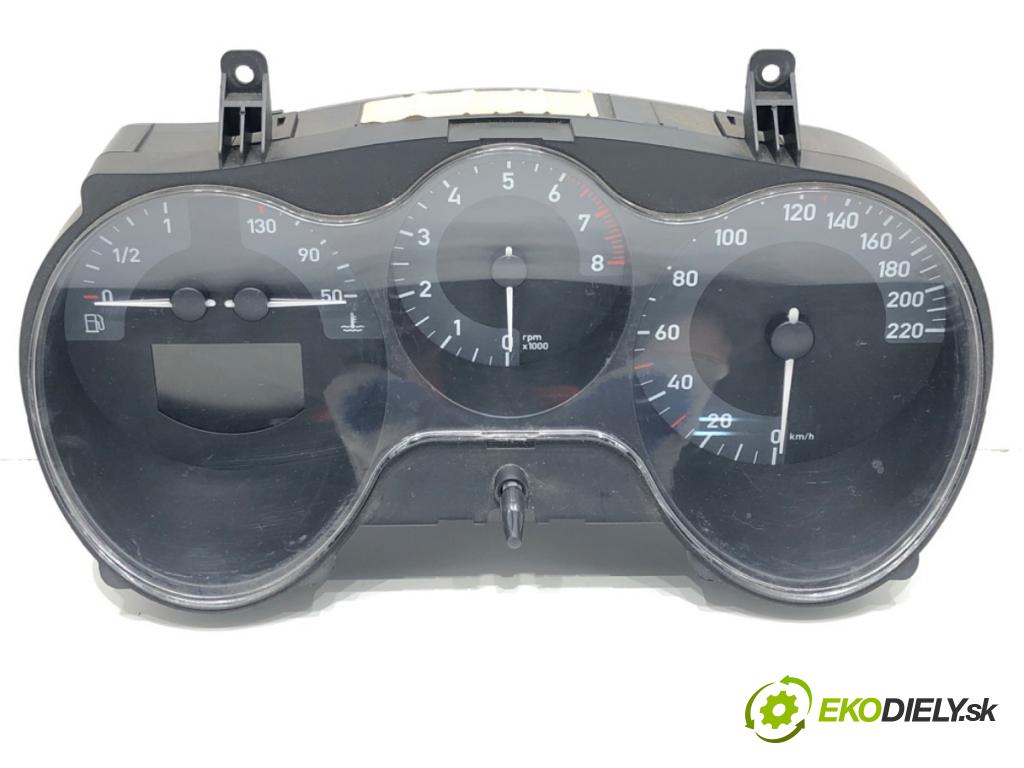 SEAT LEON (1P1) 2005 - 2013    1.6 75 kW [102 KM] benzyna 2005 - 2012  Prístrojovka 110080279017 (Prístrojové dosky, displeje)