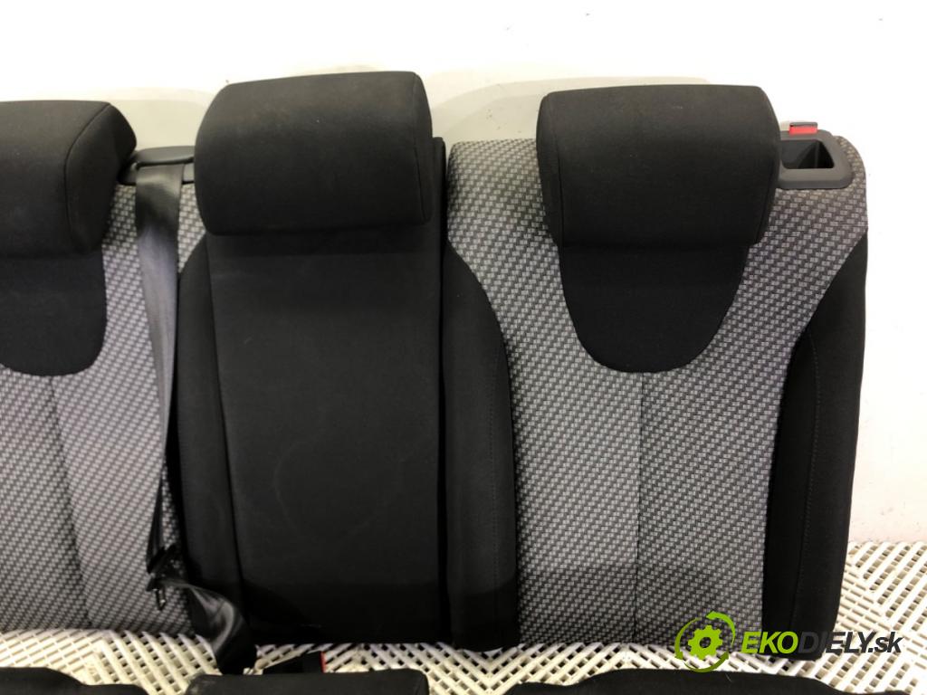 SEAT LEON (1P1) 2005 - 2013    1.6 75 kW [102 KM] benzyna 2005 - 2012  Sedadlo druhý rad