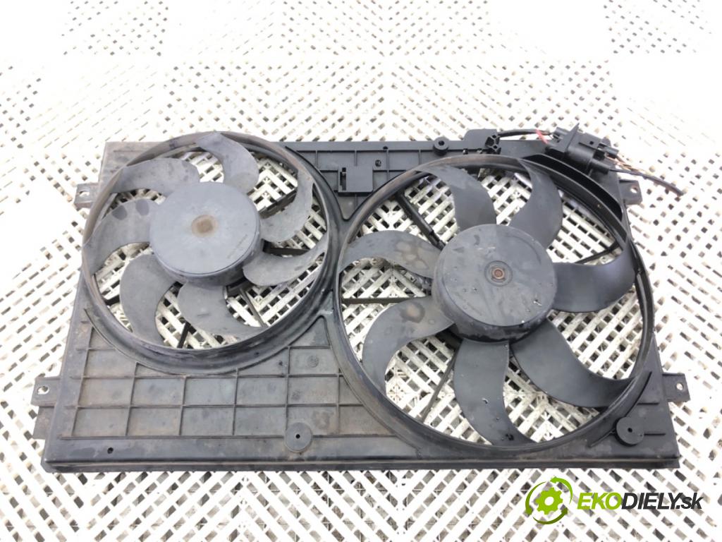 VW PASSAT B6 (3C2) 2005 - 2010    1.9 TDI 77 kW [105 KM] olej napędowy 2005 - 2010  ventilátor chladiče 1K0121207T (Ventilátory)