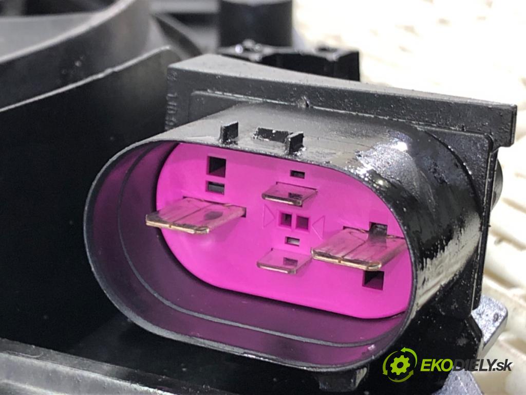 VW PASSAT B6 (3C2) 2005 - 2010    1.9 TDI 77 kW [105 KM] olej napędowy 2005 - 2010  ventilátor chladiče 1K0121207T (Ventilátory)