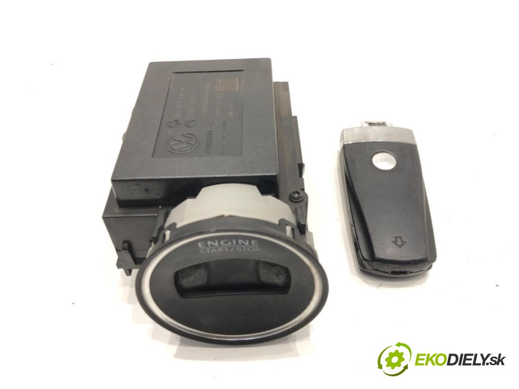 VW PASSAT B6 (3C2) 2005 - 2010    1.9 TDI 77 kW [105 KM] olej napędowy 2005 - 2010  spinačka 3C0905843M (Spínacie skrinky a kľúče)