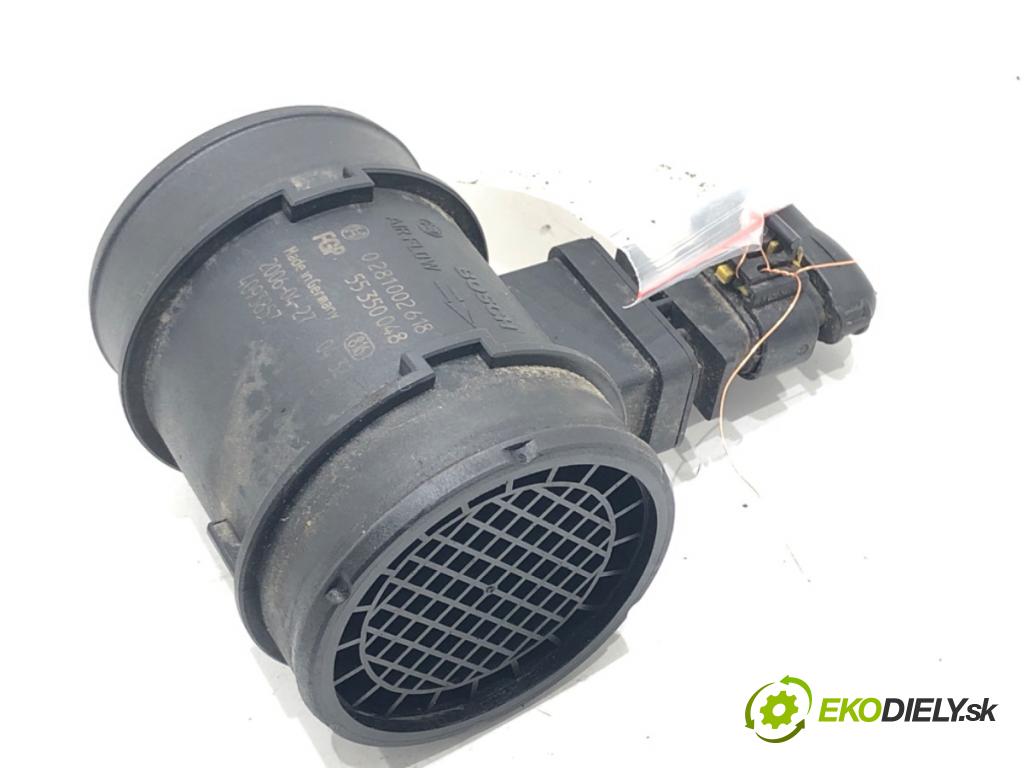 OPEL VECTRA C (Z02) 2002 - 2009    1.9 CDTI (F69) 88 kW [120 KM] olej napędowy 2004 - 2009  Váha vzduchu 0281002618 55350048 (Váhy vzduchu)