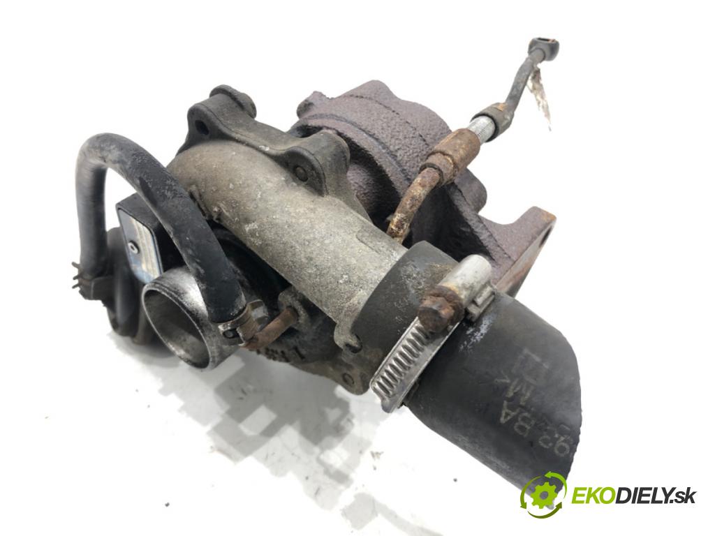 OPEL CORSA C (X01) 2000 - 2009    1.3 CDTI (F08, F68) 51 kW [70 KM] olej napędowy 2003 - 2009  turbo 54359700006 (Turbodúchadla (kompletní))