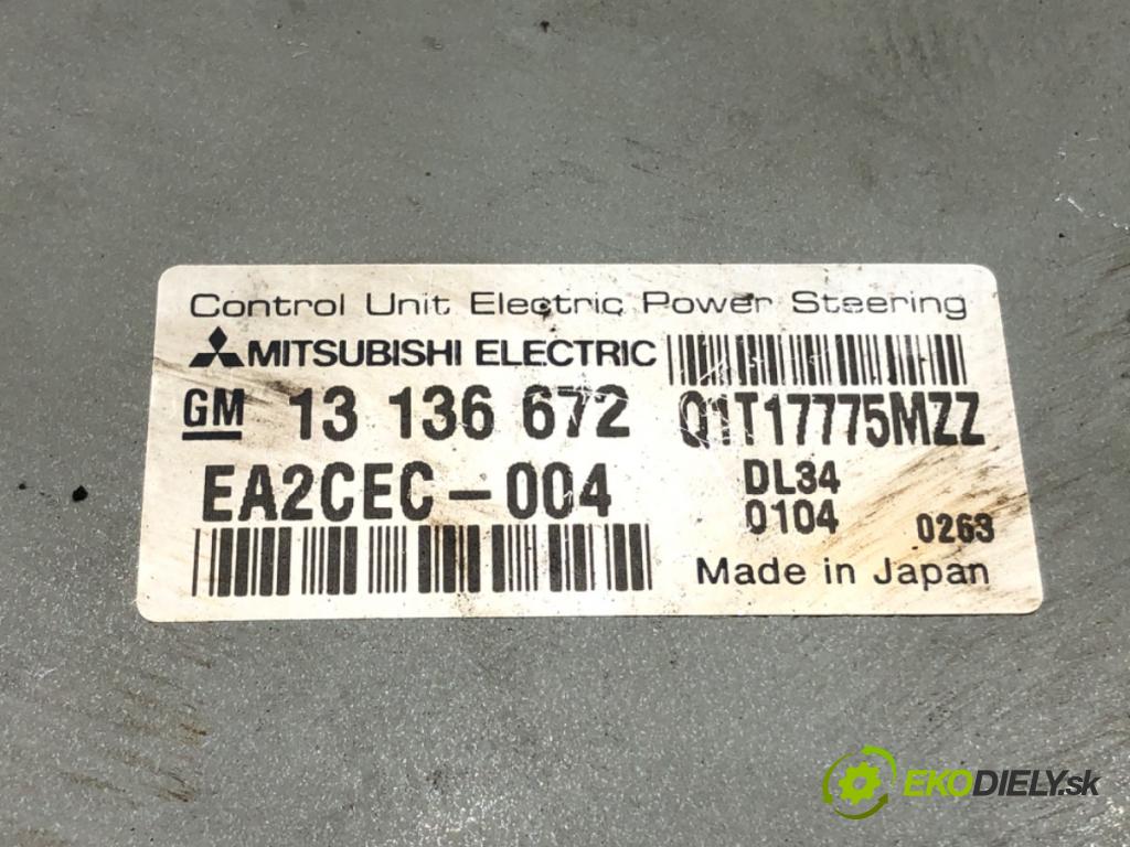 OPEL CORSA C (X01) 2000 - 2009    1.3 CDTI (F08, F68) 51 kW [70 KM] olej napędowy 2003 - 2009  Modul servočerpadlo 13136672 (Ostatné)