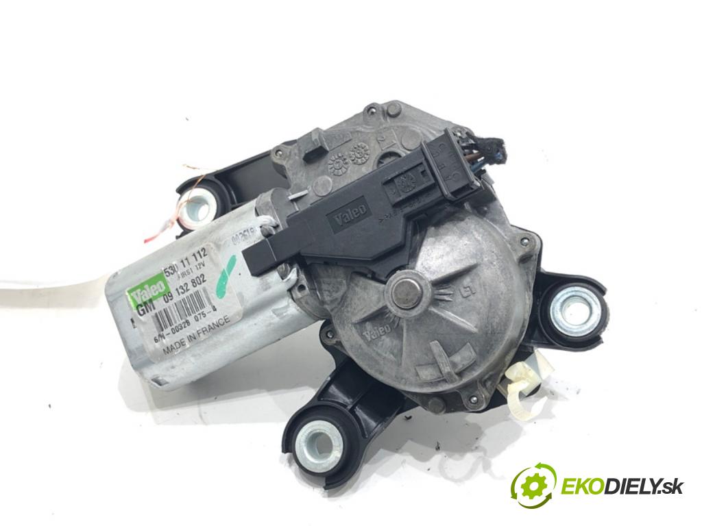 OPEL CORSA C (X01) 2000 - 2009    1.3 CDTI (F08, F68) 51 kW [70 KM] olej napędowy 2003 - 2009  motor stěračů zadní část 09132802