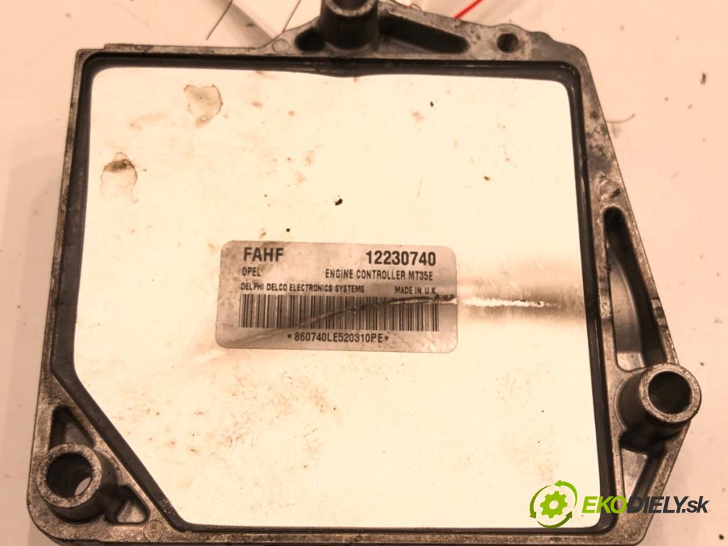 OPEL ASTRA H (A04) 2004 - 2014    1.6 (L48) 77 kW [105 KM] benzyna 2004 - 2010  riadiaca jednotka Motor 12230740 (Riadiace jednotky)