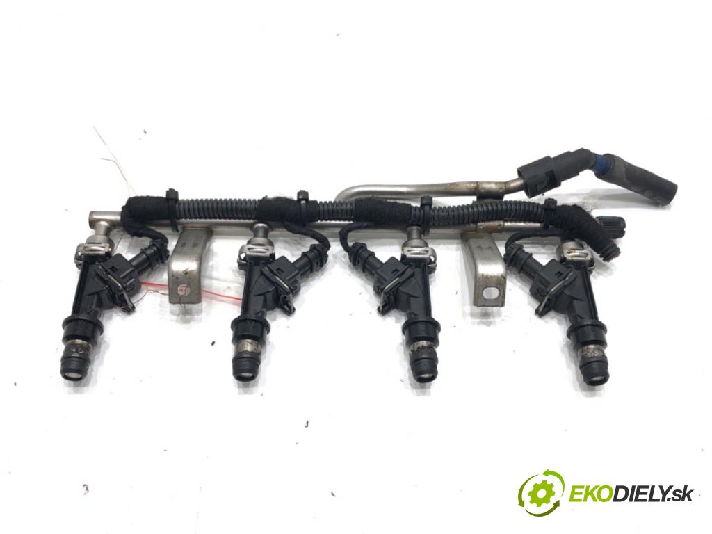 OPEL ASTRA H (A04) 2004 - 2014    1.6 (L48) 77 kW [105 KM] benzyna 2004 - 2010  Lišta vstrekovacia 25343299 (Vstrekovacie lišty)