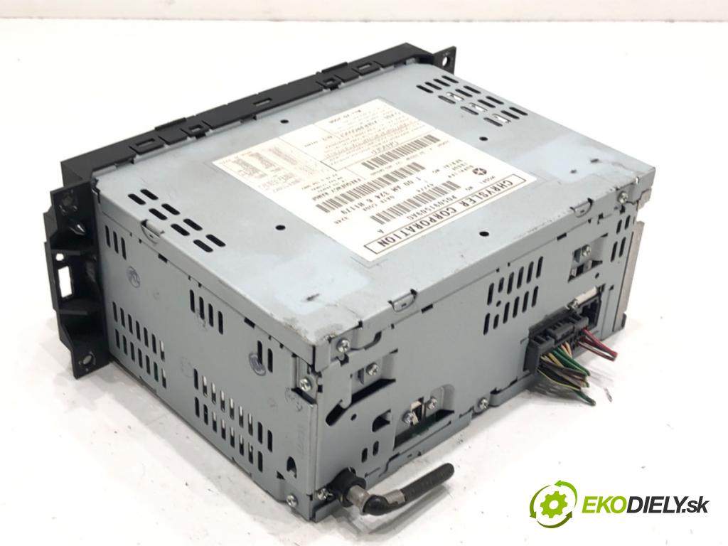 DODGE CALIBER 2006 - 2022    1.8 110 kW [150 KM] benzyna 2006 - 2009  RADIO P05091509AG (Audio zariadenia)