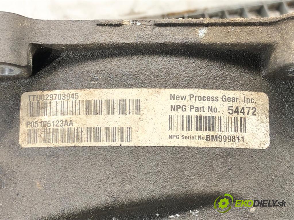 DODGE CALIBER 2006 - 2022    1.8 110 kW [150 KM] benzyna 2006 - 2009  Prevodovka P05106123AA (Prevodovky)