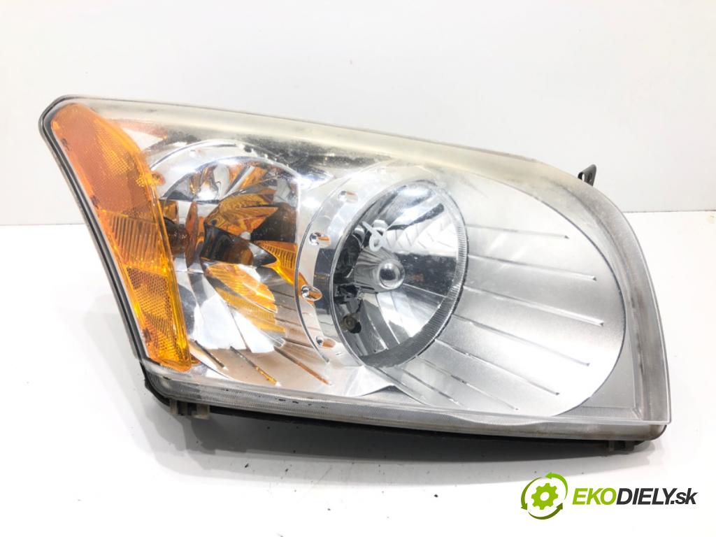 DODGE CALIBER 2006 - 2022    1.8 110 kW [150 KM] benzyna 2006 - 2009  Svetlomet pravy predný 