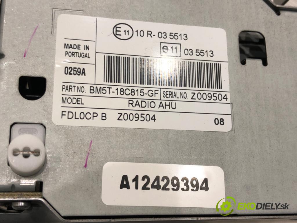FORD FOCUS III Turnier 2010 - 2022    1.6 EcoBoost 110 kW [150 KM] benzyna 2010 - 2022  RADIO BM5T-18C815-GF (Audio zariadenia)
