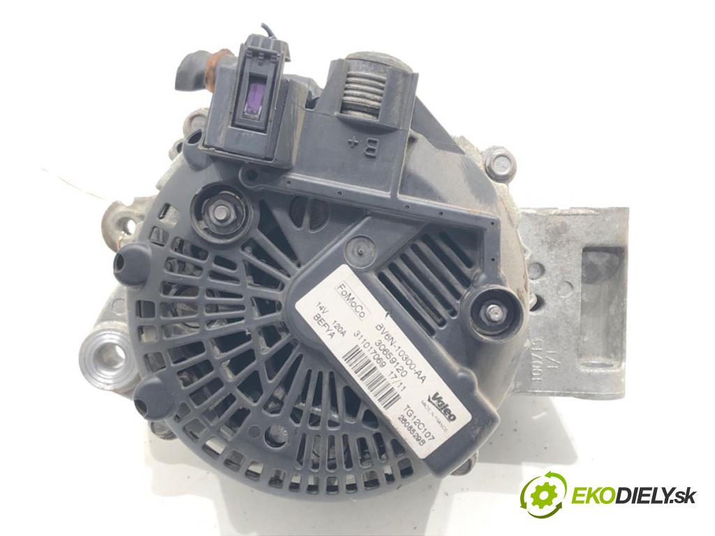 FORD FOCUS III Turnier 2010 - 2022    1.6 EcoBoost 110 kW [150 KM] benzyna 2010 - 2022  Alternátor BV6N-10300-AA (Alternátory)