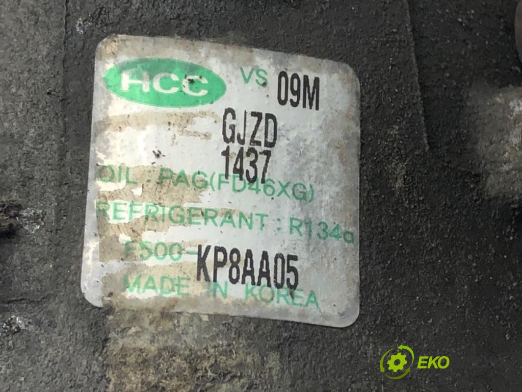 HYUNDAI i20 I (PB, PBT) 2008 - 2022    1.2 57 kW [78 KM] benzyna 2008 - 2012  Kompresor klimatizácie F500-KP8AA05 (Kompresory klimatizácie)
