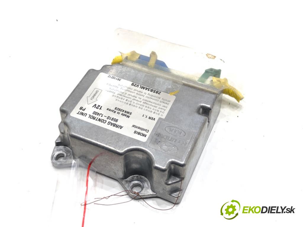 HYUNDAI i20 I (PB, PBT) 2008 - 2022    1.2 57 kW [78 KM] benzyna 2008 - 2012  senzor airbag 95910-1J400 (Snímače)