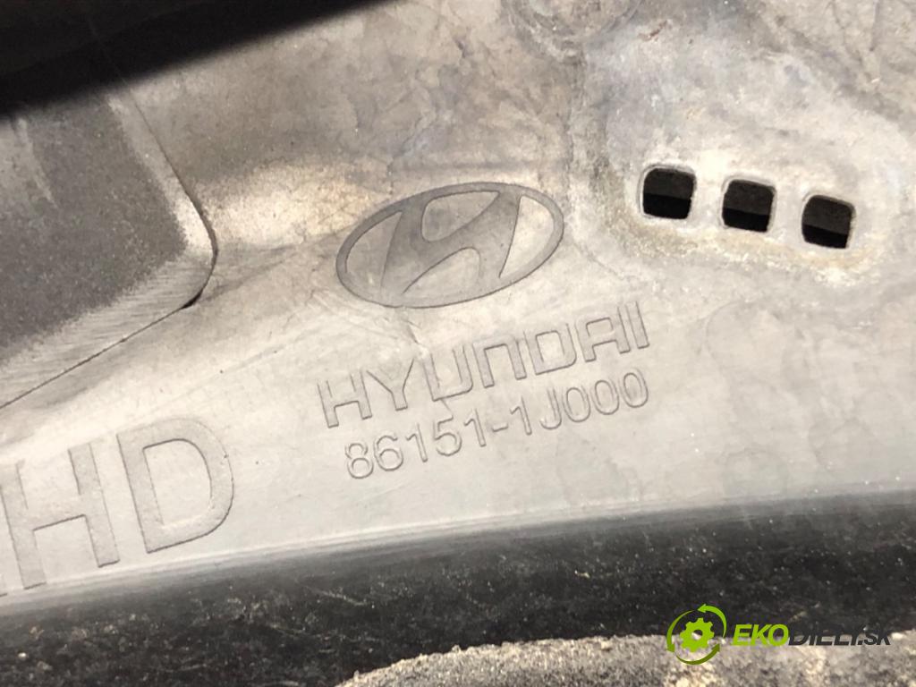 HYUNDAI i20 I (PB, PBT) 2008 - 2022    1.2 57 kW [78 KM] benzyna 2008 - 2012  Torpédo, plast pod čelné okno 86151-1J000 (Torpéda)