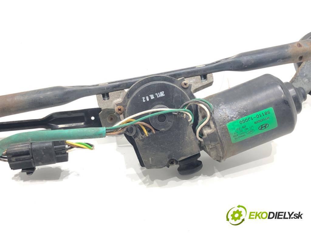 HYUNDAI i20 I (PB, PBT) 2008 - 2022    1.2 57 kW [78 KM] benzyna 2008 - 2012  Mechanizmus stieračov predný 98110-1J000 (Motorčeky stieračov predné)