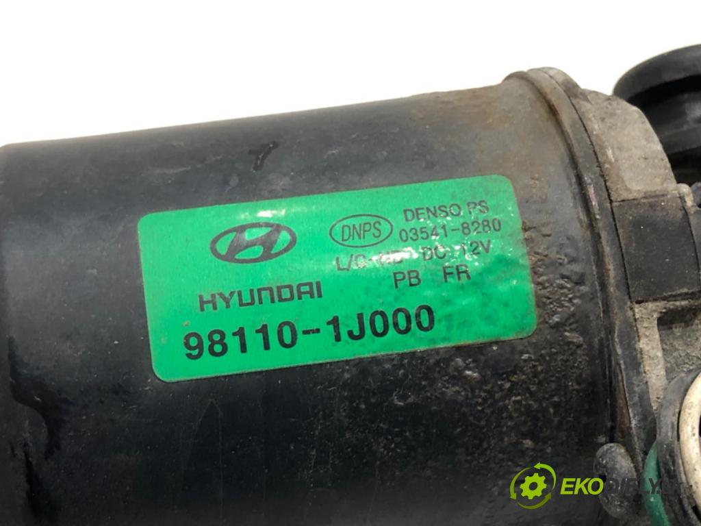 HYUNDAI i20 I (PB, PBT) 2008 - 2022    1.2 57 kW [78 KM] benzyna 2008 - 2012  Mechanizmus stieračov predný 98110-1J000 (Motorčeky stieračov predné)