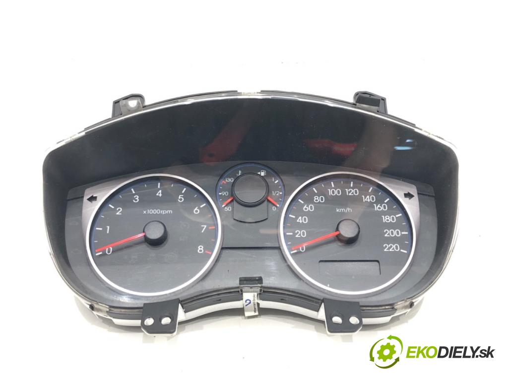 HYUNDAI i20 I (PB, PBT) 2008 - 2022    1.2 57 kW [78 KM] benzyna 2008 - 2012  Prístrojovka 94006-1J165 (Prístrojové dosky, displeje)