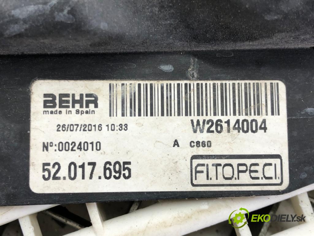 FIAT QUBO (225_) 2008 - 2022    1.4 (225AXA1A, 225CXA1A) 57 kW [78 KM] benzyna 2009 - 2022  ventilátor chladiče 52017695 (Ventilátory)