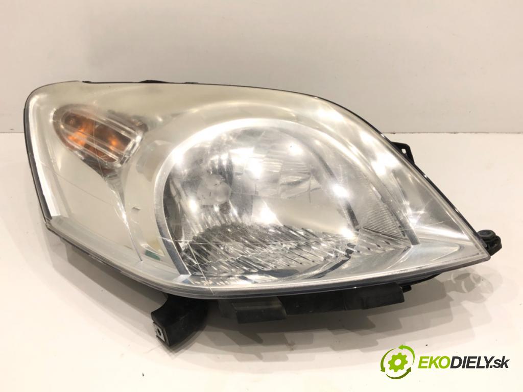 FIAT QUBO (225_) 2008 - 2022    1.4 (225AXA1A, 225CXA1A) 57 kW [78 KM] benzyna 2009 - 2022  Svetlomet pravy predný 45560393