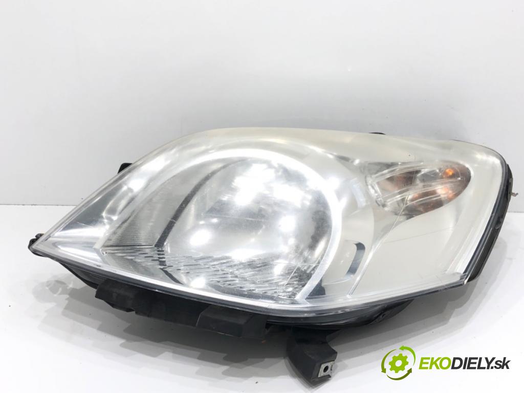 FIAT QUBO (225_) 2008 - 2022    1.4 (225AXA1A, 225CXA1A) 57 kW [78 KM] benzyna 2009 - 2022  Svetlomet ľavy predný 45570383