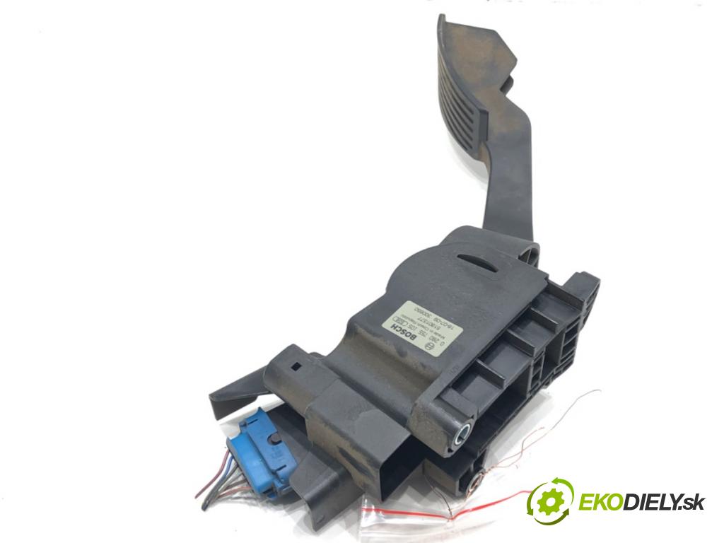 FIAT QUBO (225_) 2008 - 2022    1.4 (225AXA1A, 225CXA1A) 57 kW [78 KM] benzyna 2009 - 2022  Potenciometer plynu 51801577 (Pedále)