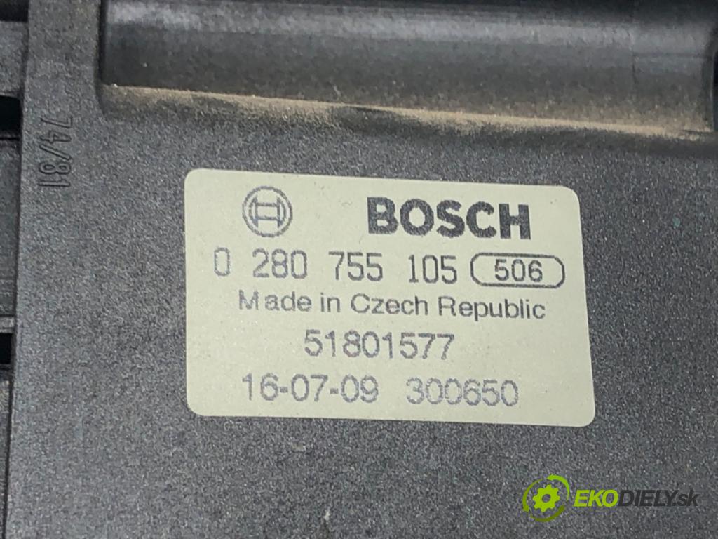 FIAT QUBO (225_) 2008 - 2022    1.4 (225AXA1A, 225CXA1A) 57 kW [78 KM] benzyna 2009 - 2022  Potenciometer plynu 51801577 (Pedále)