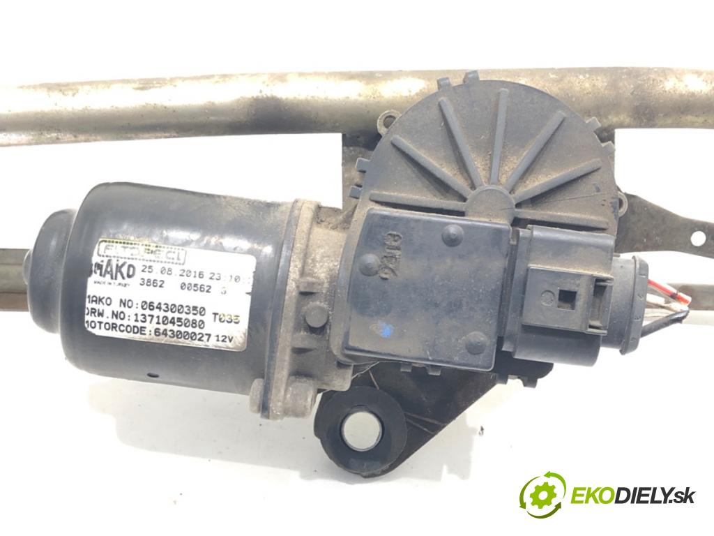 FIAT QUBO (225_) 2008 - 2022    1.4 (225AXA1A, 225CXA1A) 57 kW [78 KM] benzyna 2009 - 2022  Mechanizmus stieračov predný 064300350 (Motorčeky stieračov predné)