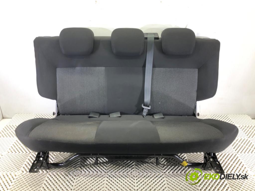 FIAT QUBO (225_) 2008 - 2022    1.4 (225AXA1A, 225CXA1A) 57 kW [78 KM] benzyna 2009 - 2022  Sedadlo druhý rad 