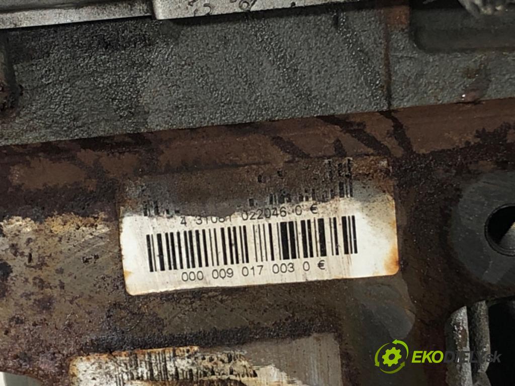 FIAT DOBLO Cargo (263_) 2010 - 2022    1.6 D Multijet 77 kW [105 KM] olej napędowy 2010 - 2022  motor 198A3000 (Motory (kompletní))